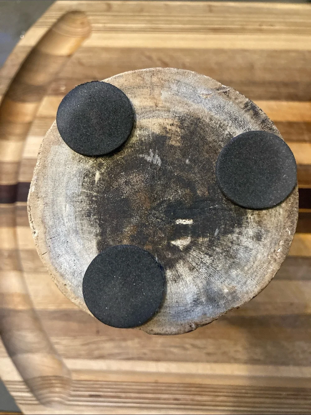 Reclaimed Wooden Water Pot - Picture 10 of 10